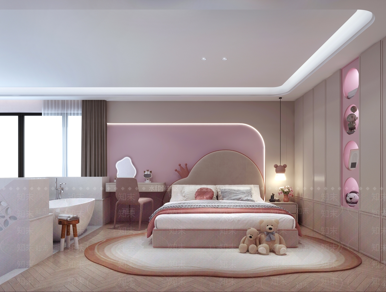 现代公寓3D模型下载【ID:1176952087】
