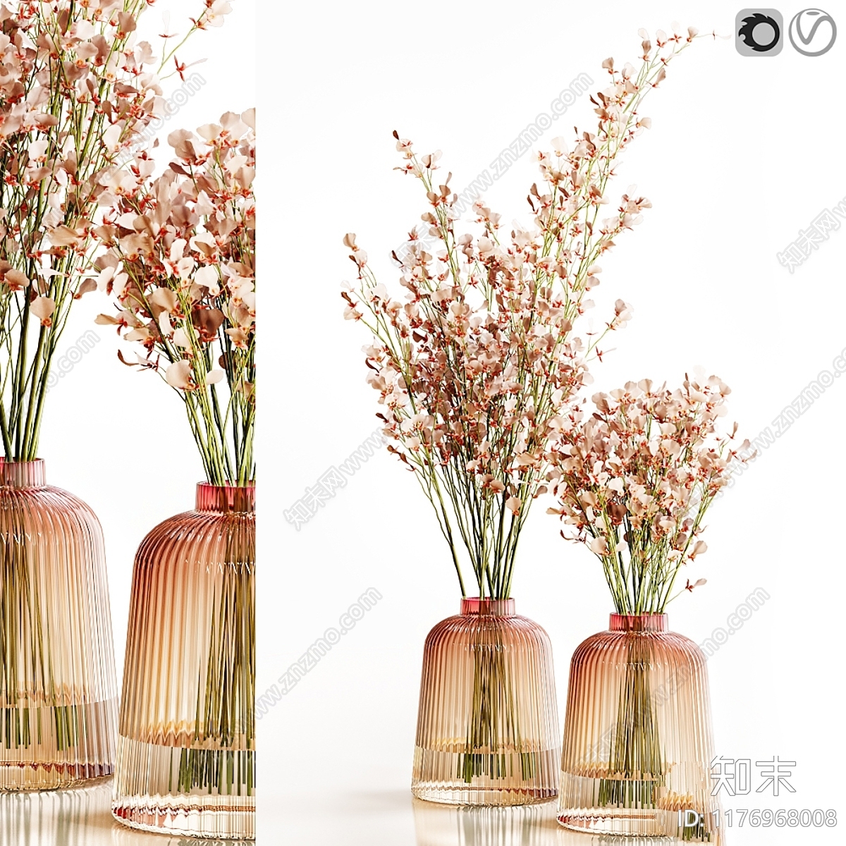 花艺3D模型下载【ID:1176968008】