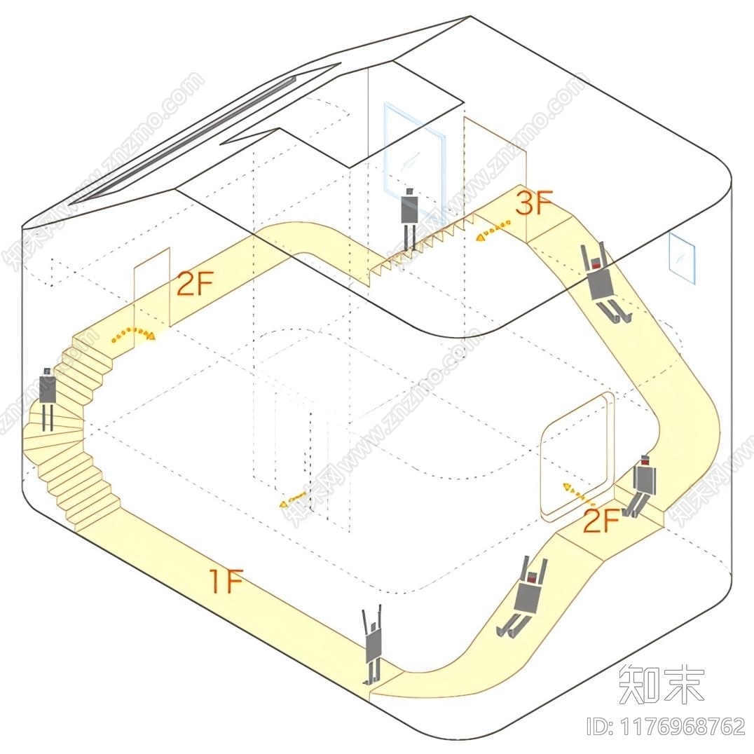 现代小公建SU模型下载【ID:1176968762】