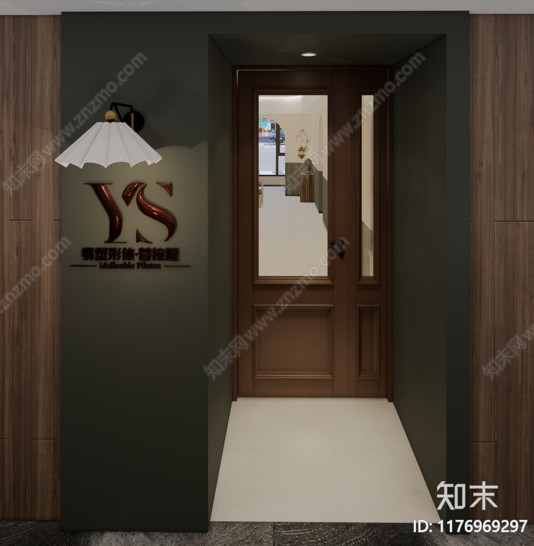 法式复古瑜伽室SU模型下载【ID:1176969297】