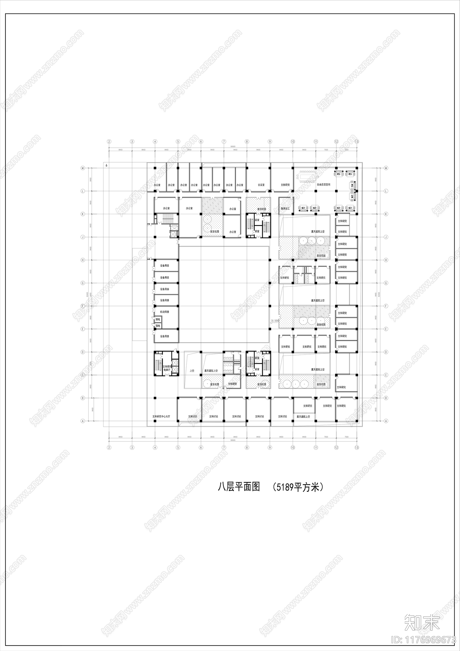 现代学校建筑cad施工图下载【ID:1176969673】
