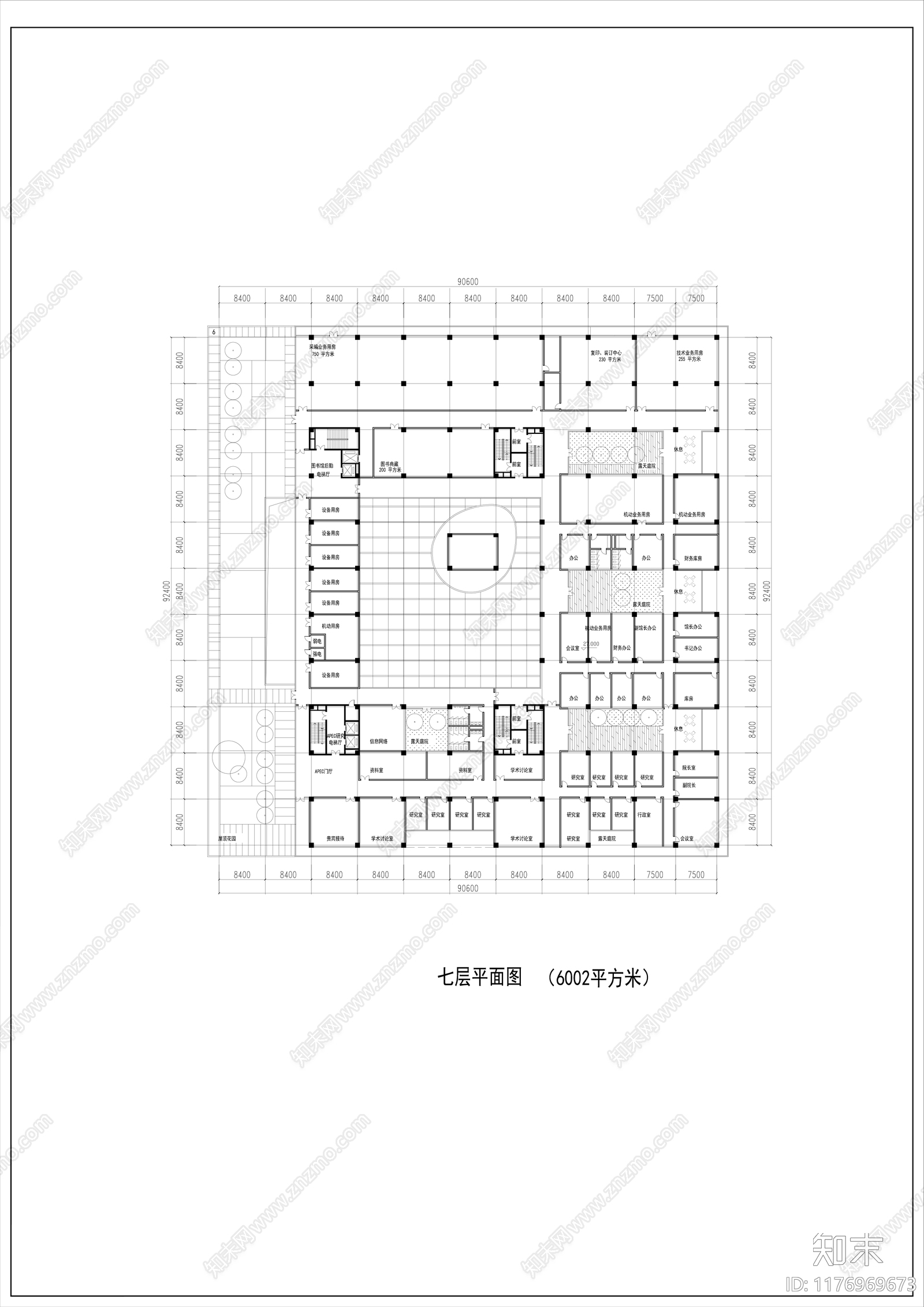 现代学校建筑cad施工图下载【ID:1176969673】