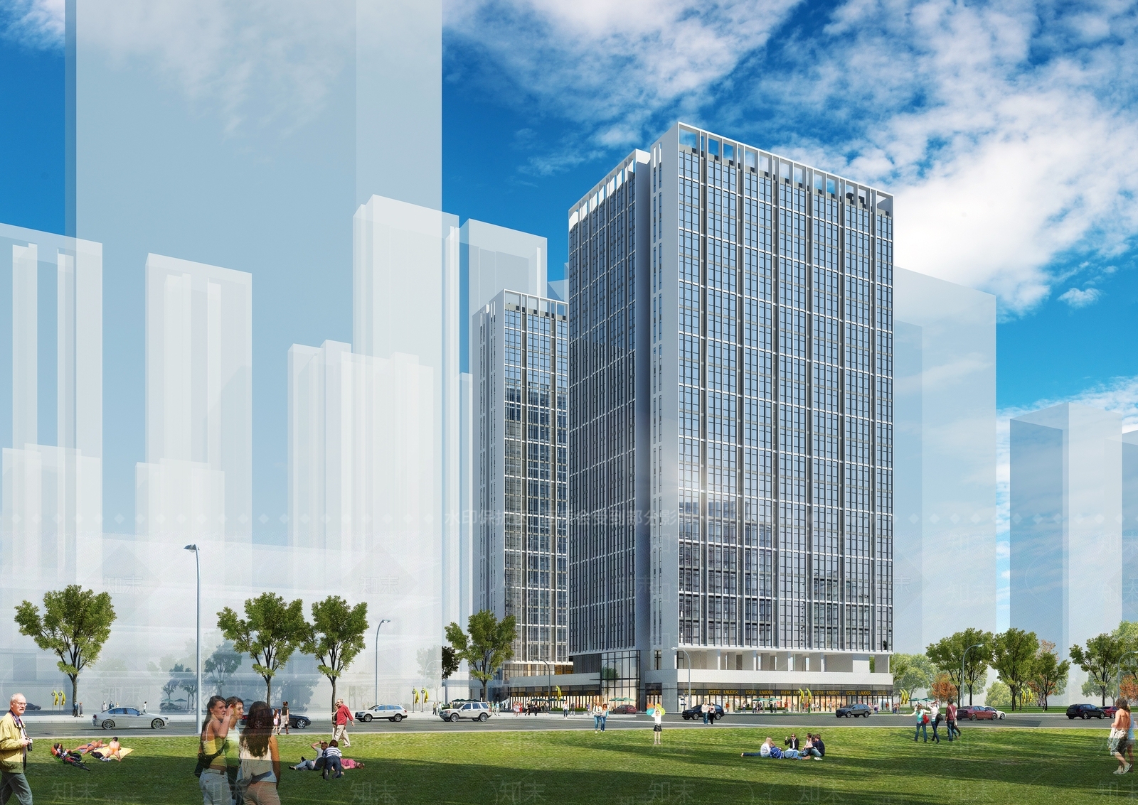 现代其他商业建筑SU模型下载【ID:1176973191】