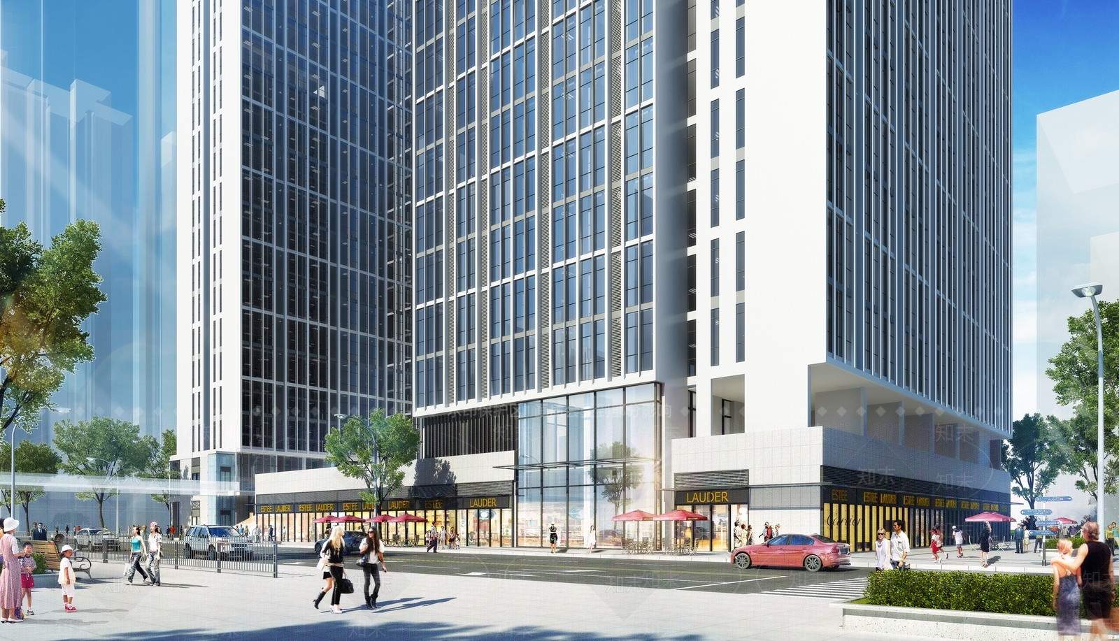 现代其他商业建筑SU模型下载【ID:1176973191】