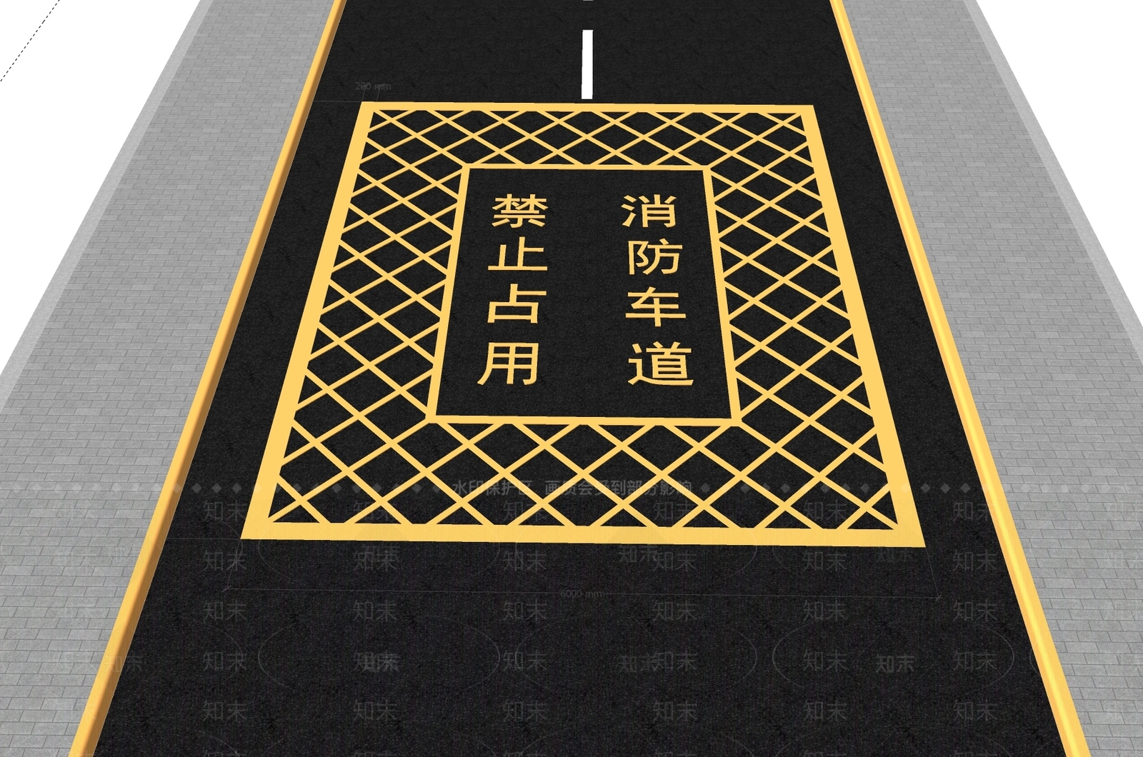 现代道路SU模型下载【ID:1176981033】