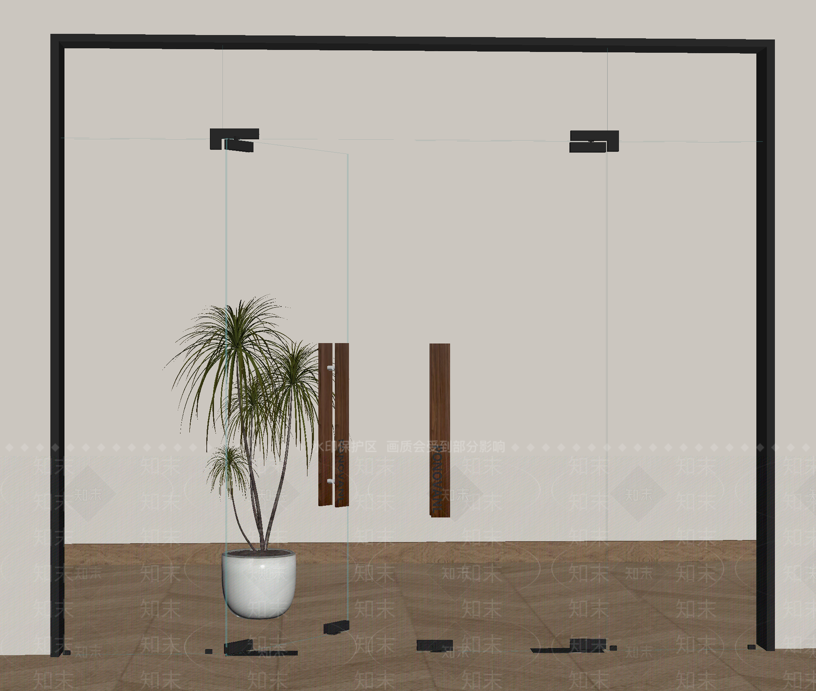 现代其他门SU模型下载【ID:1176993043】
