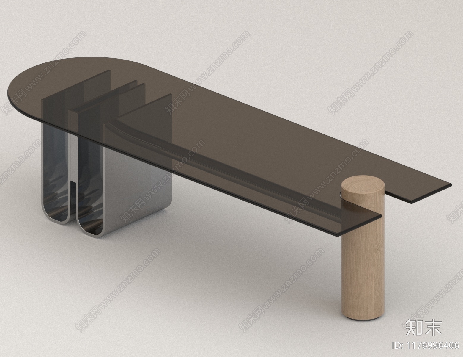 现代办公桌3D模型下载【ID:1176996406】