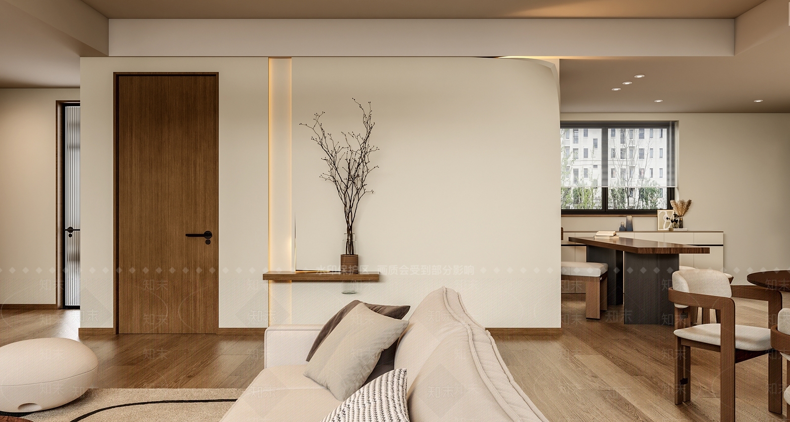 现代家居餐厅3D模型下载【ID:1214831471】