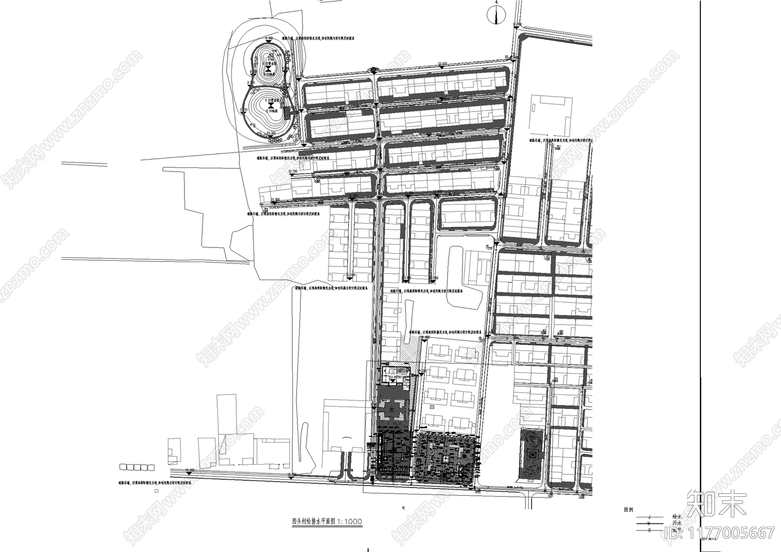 中式乡村景观施工图下载【ID:1177005667】