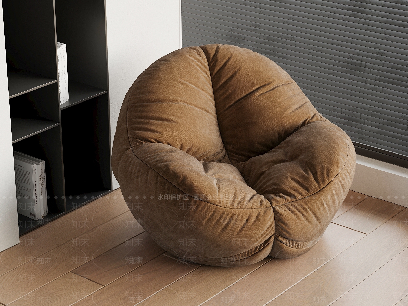 现代懒人沙发3D模型下载【ID:1177006510】