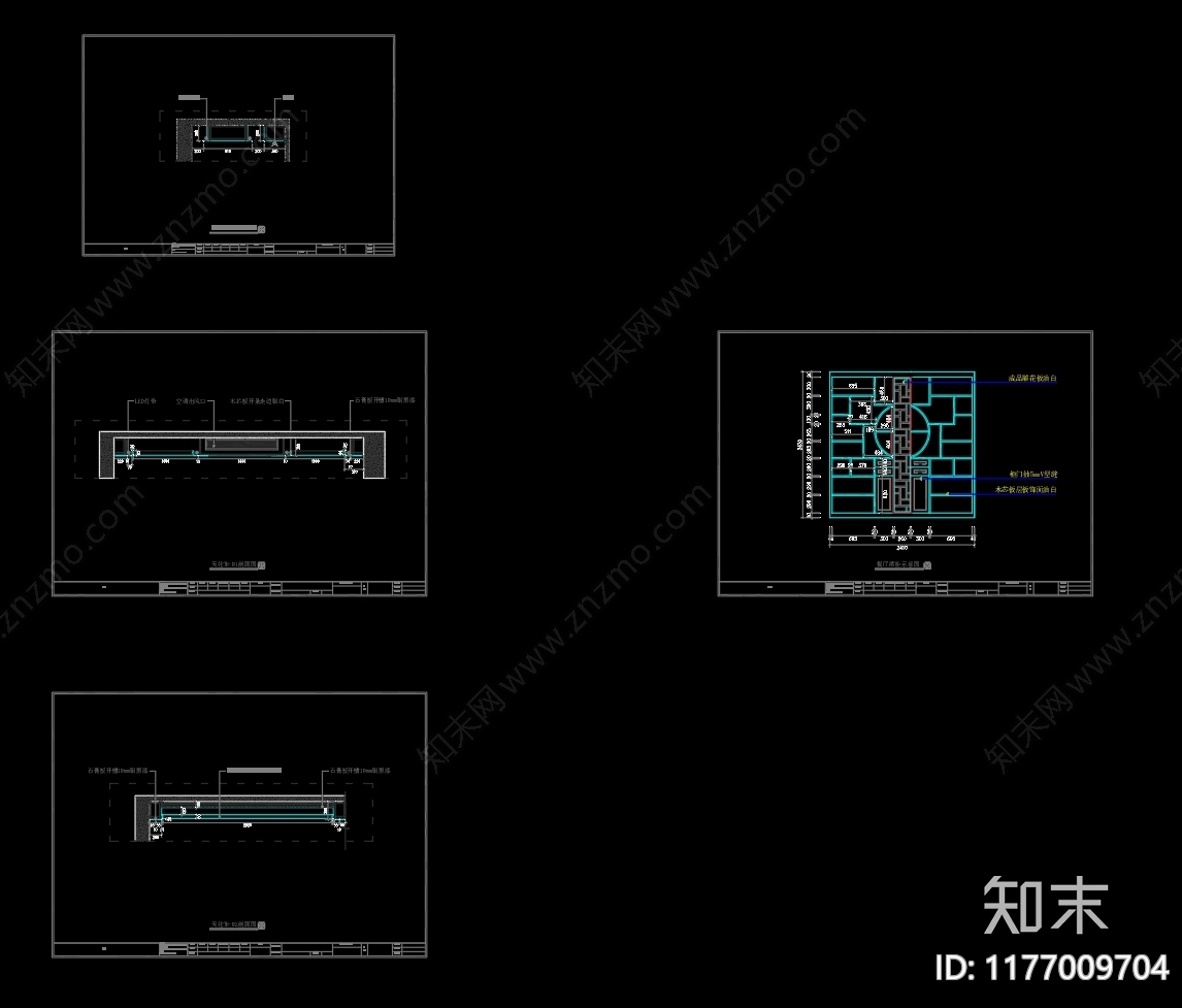 新中式驿站施工图下载【ID:1177009704】