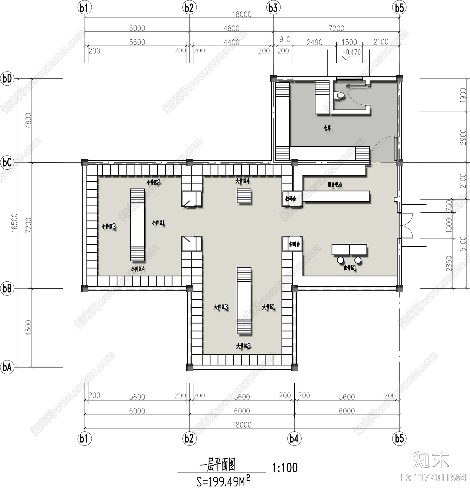 现代驿站cad施工图下载【ID:1177011864】