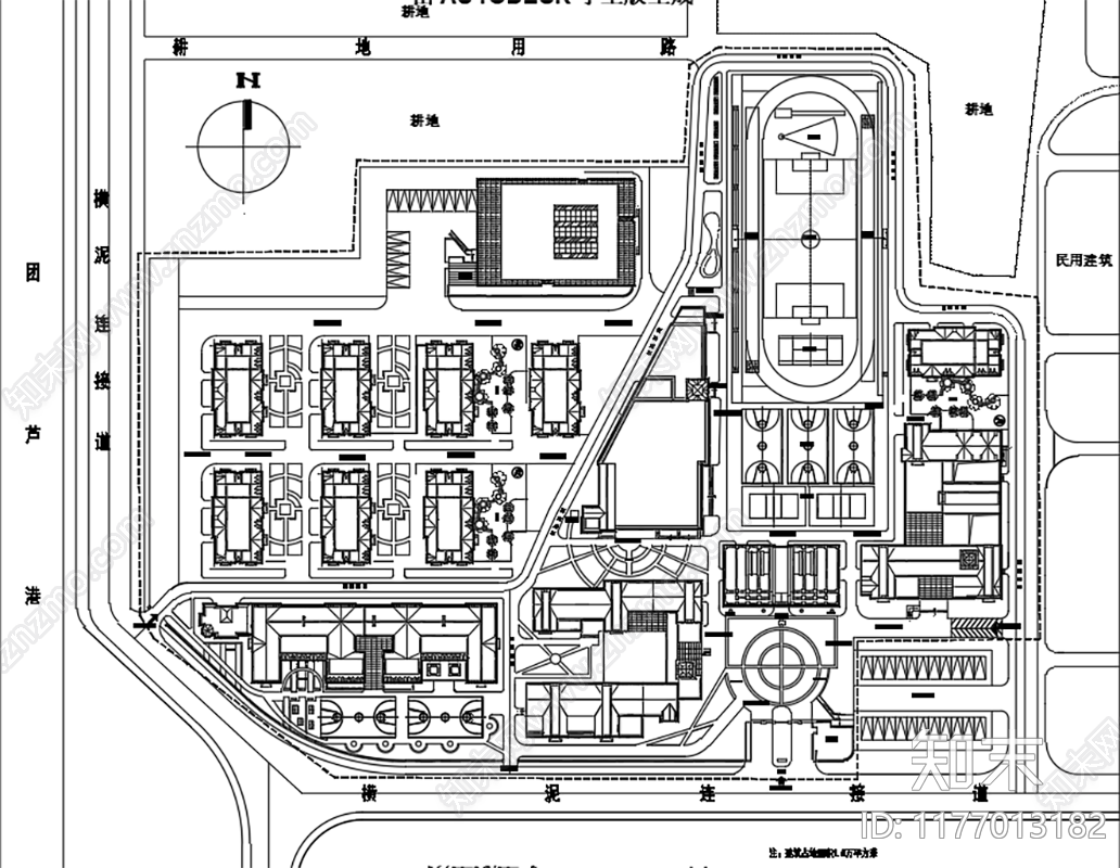 现代其他办公建筑施工图下载【ID:1177013182】