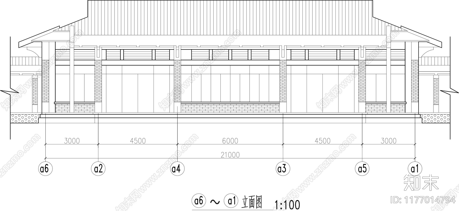 新中式其他办公建筑施工图下载【ID:1177014794】