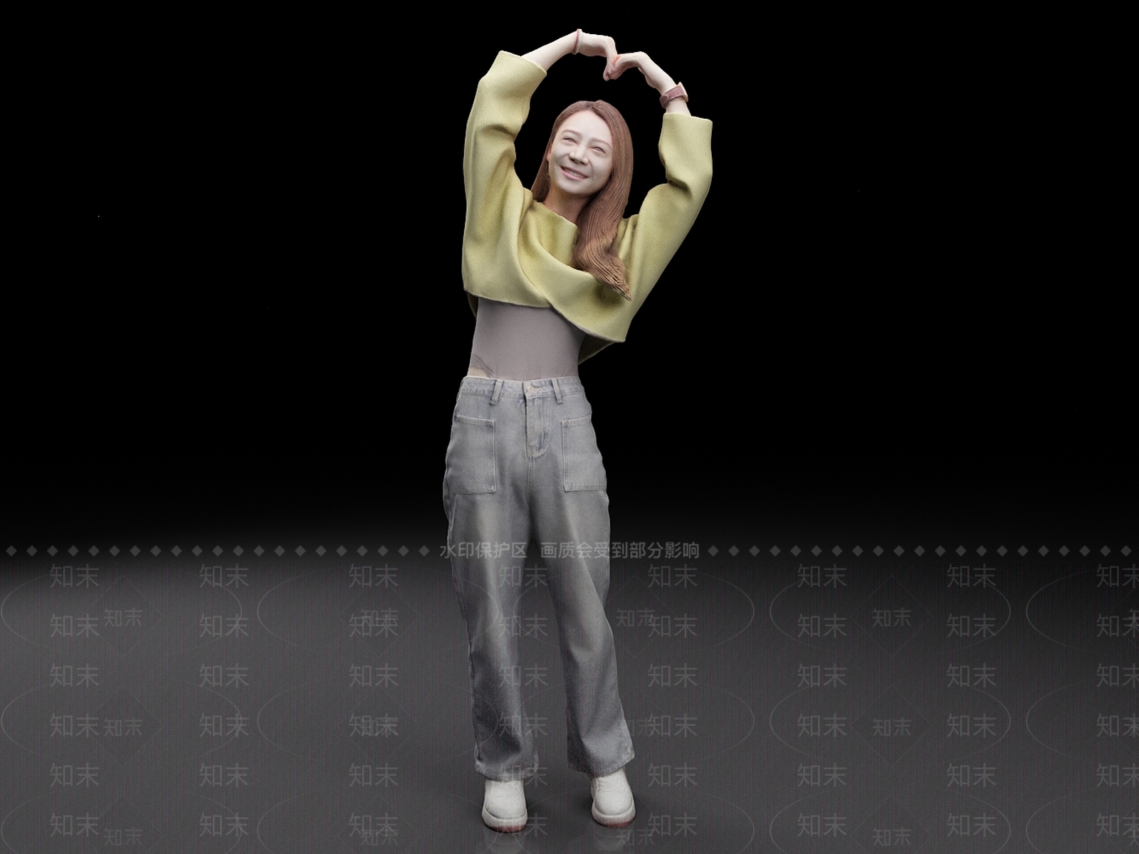 女人3D模型下载【ID:1177039014】