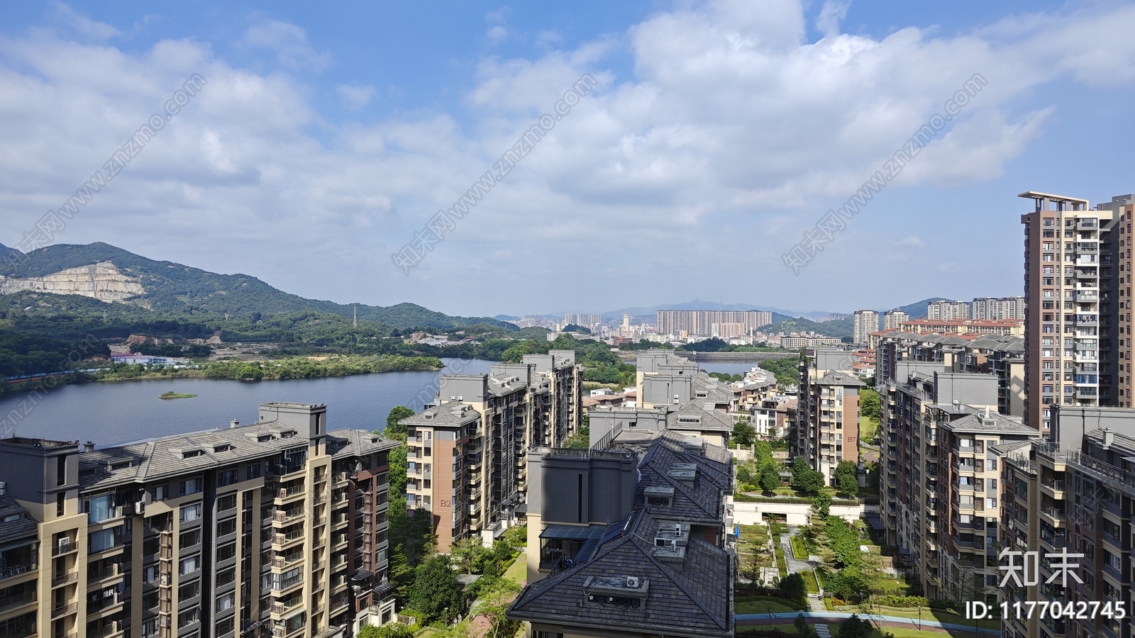 小区外景贴图下载【ID:1177042745】