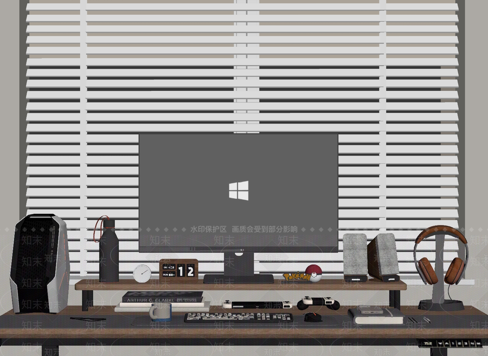 电脑SU模型下载【ID:1177045152】