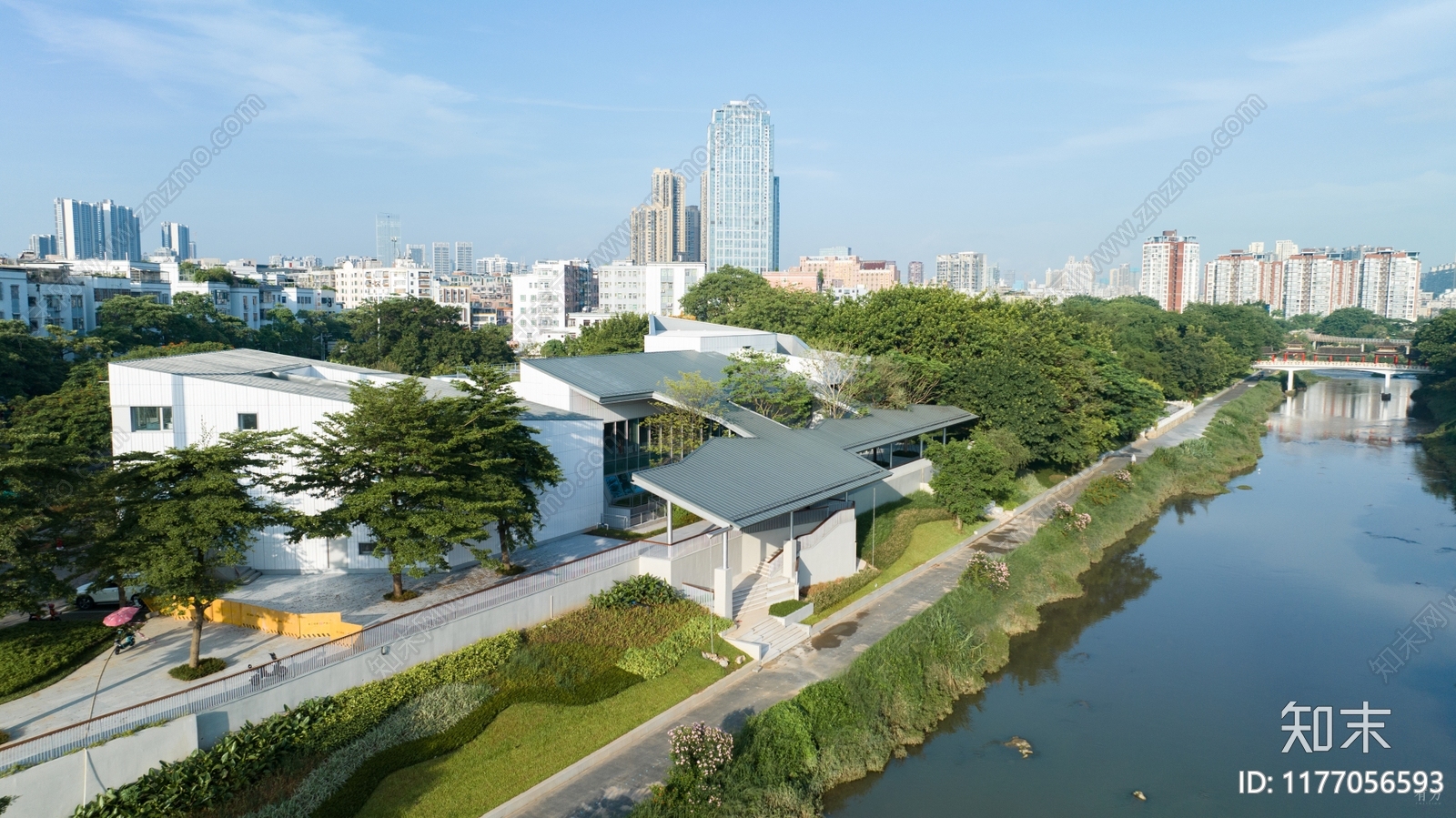 现代餐饮建筑下载【ID:1177056593】