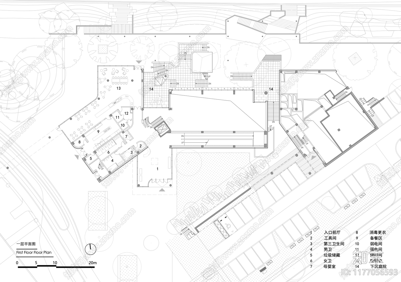 现代餐饮建筑下载【ID:1177056593】