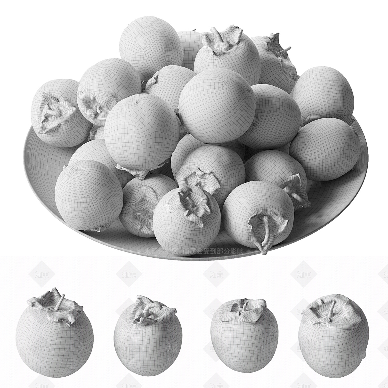 餐具3D模型下载【ID:1177057502】