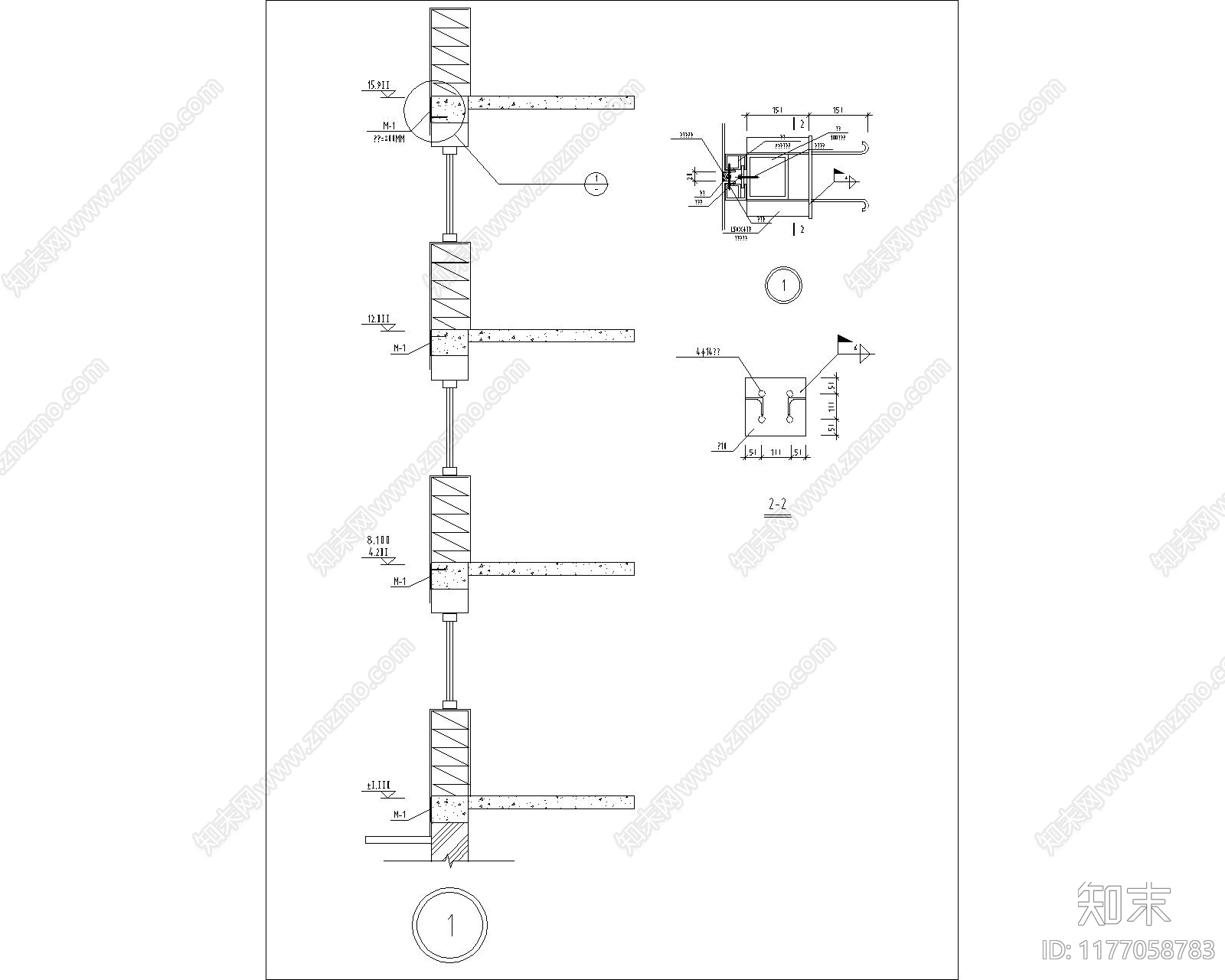 现代其他节点详图cad施工图下载【ID:1177058783】