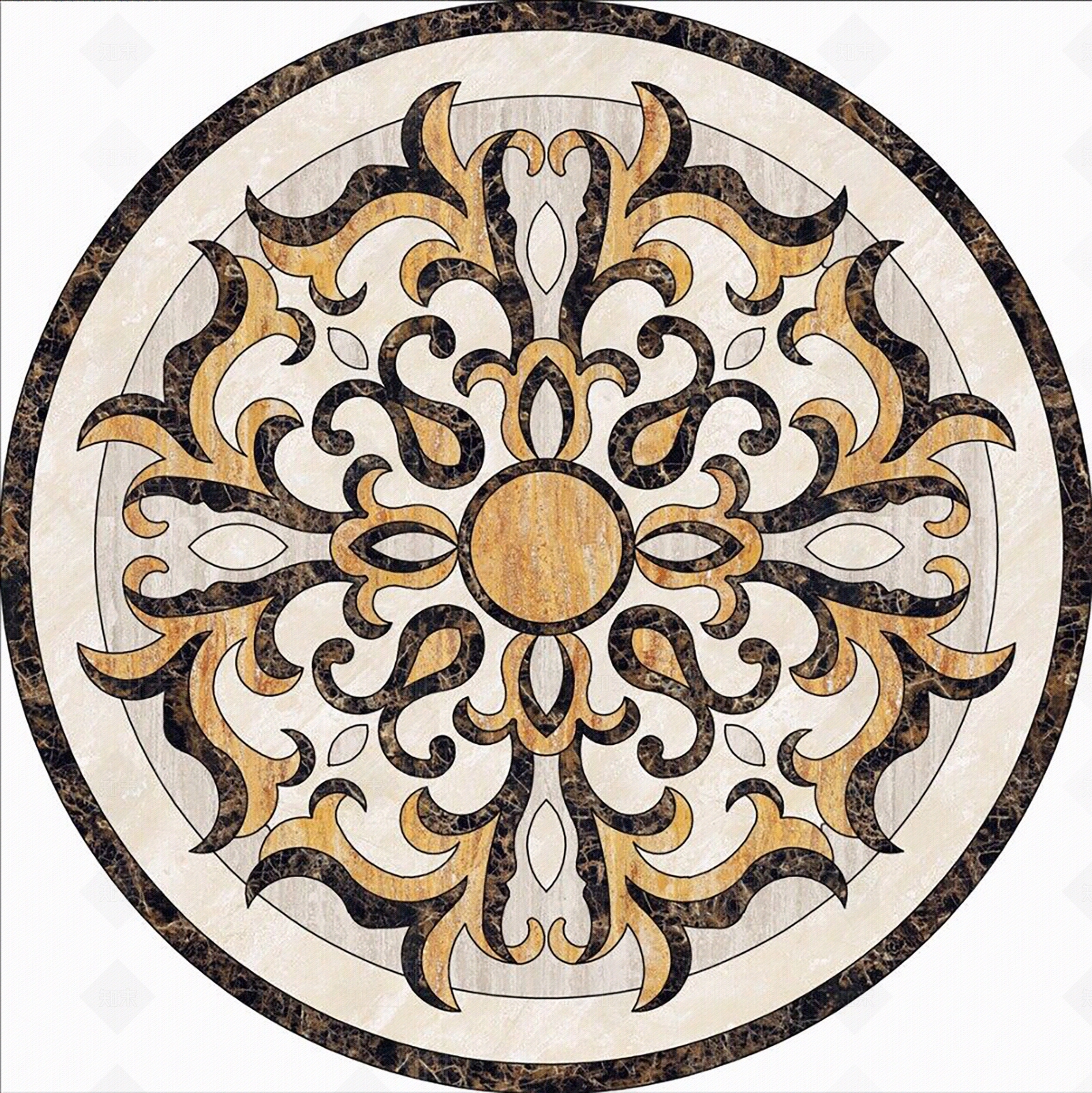 新中式欧式石材拼花贴图下载【ID:1177064289】