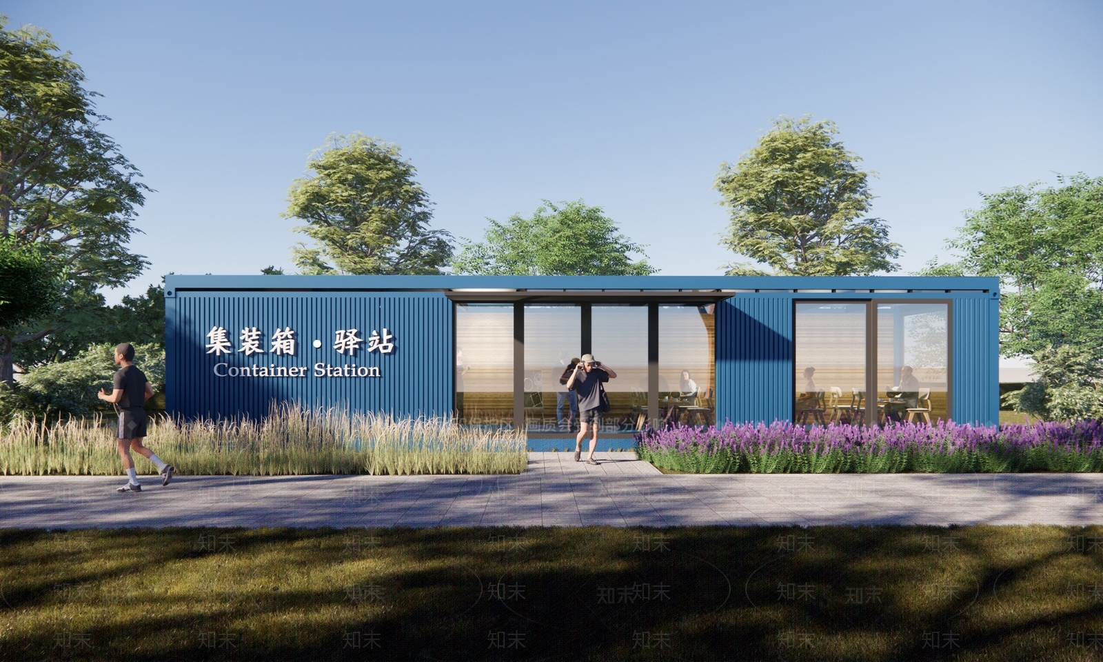 现代驿站SU模型下载【ID:1177066727】