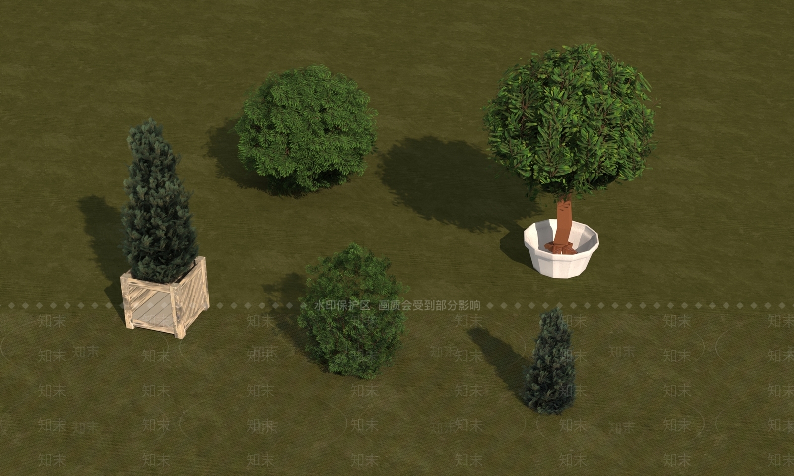 景观树3D模型下载【ID:1177067060】