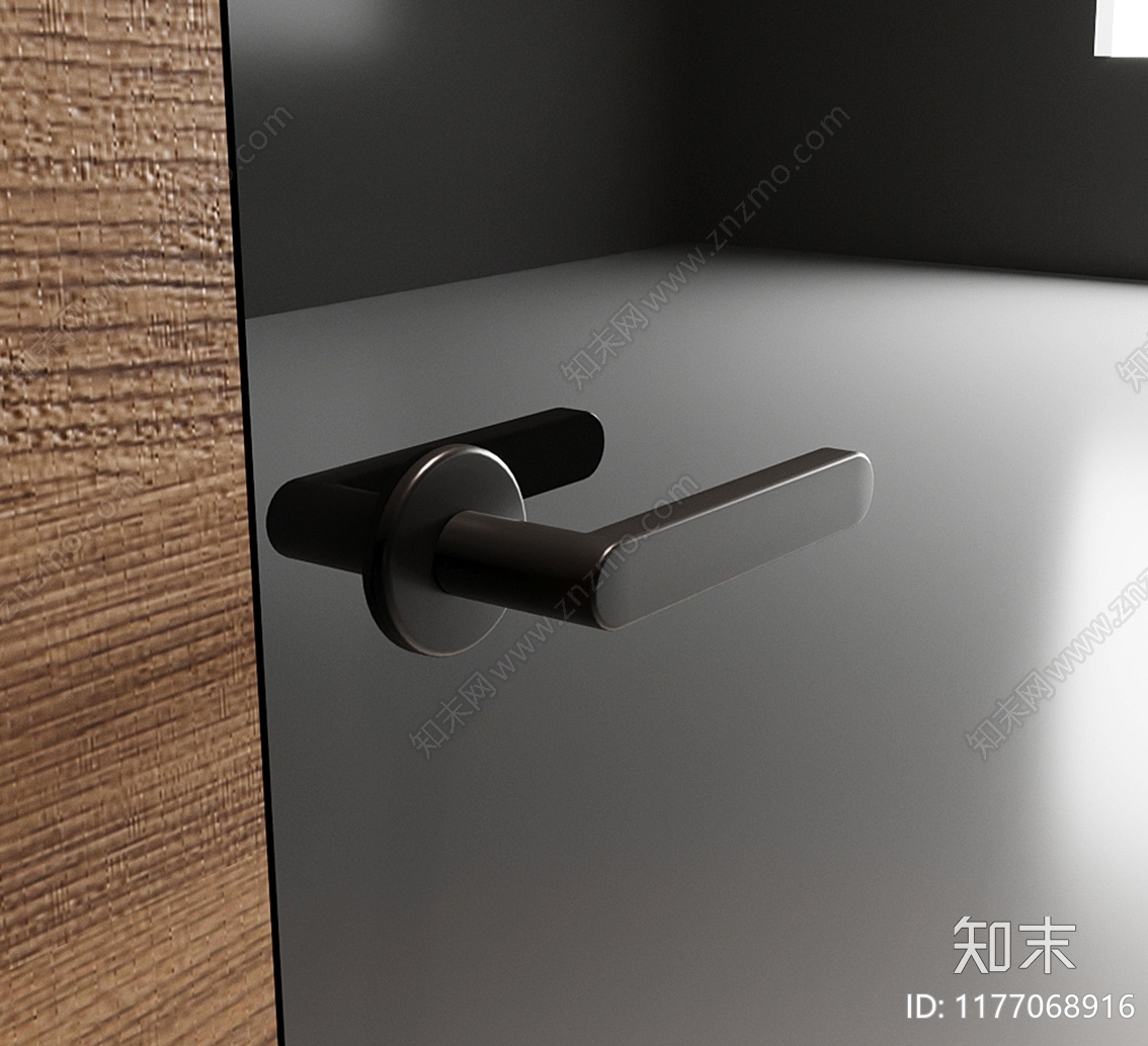 现代拉手3D模型下载【ID:1177068916】