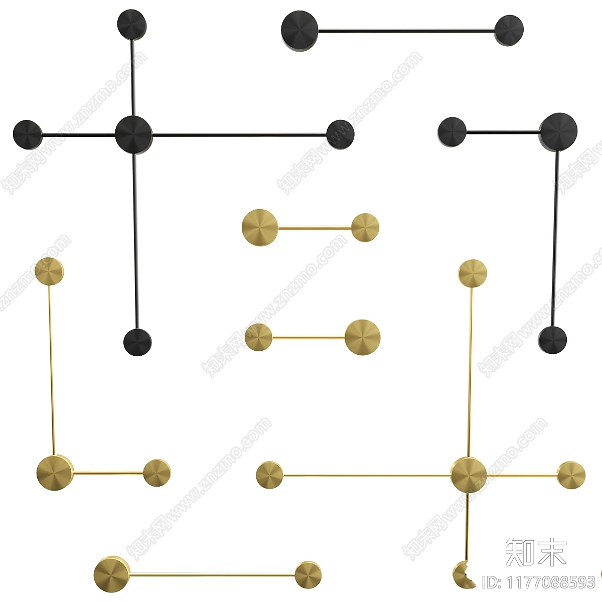 壁灯3D模型下载【ID:1177088593】