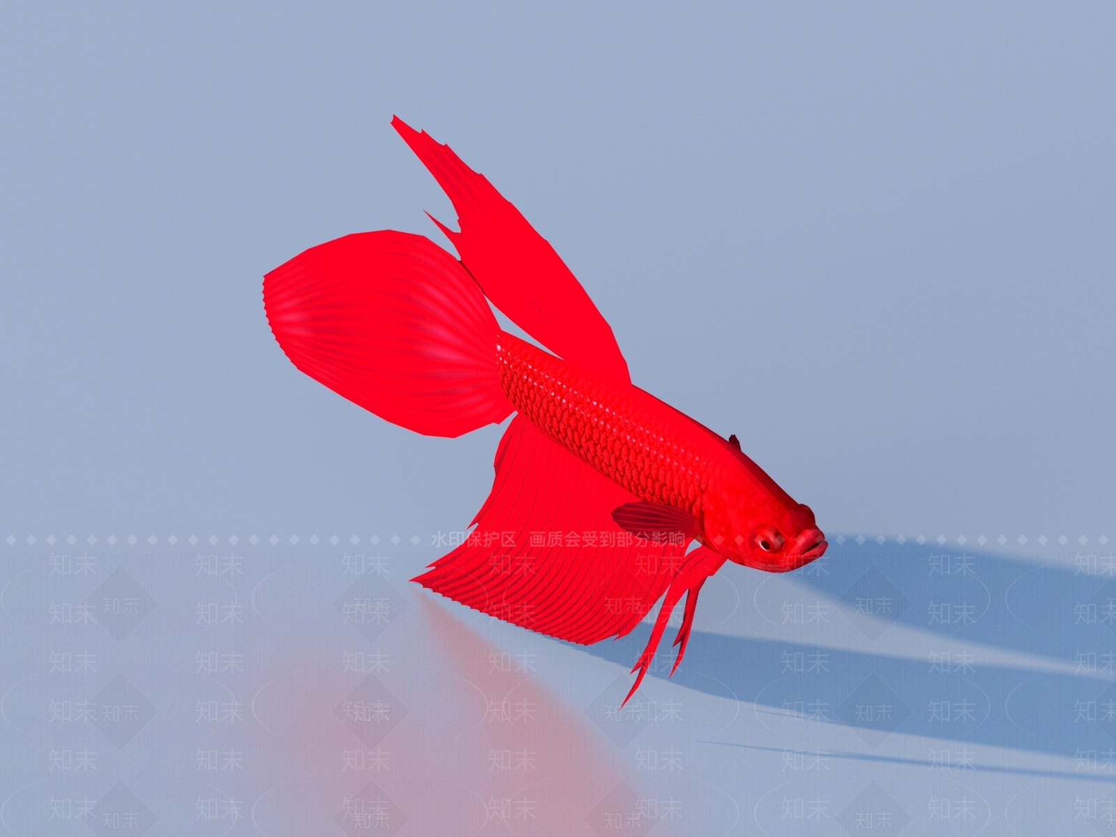 水生类动物3D模型下载【ID:1177097132】