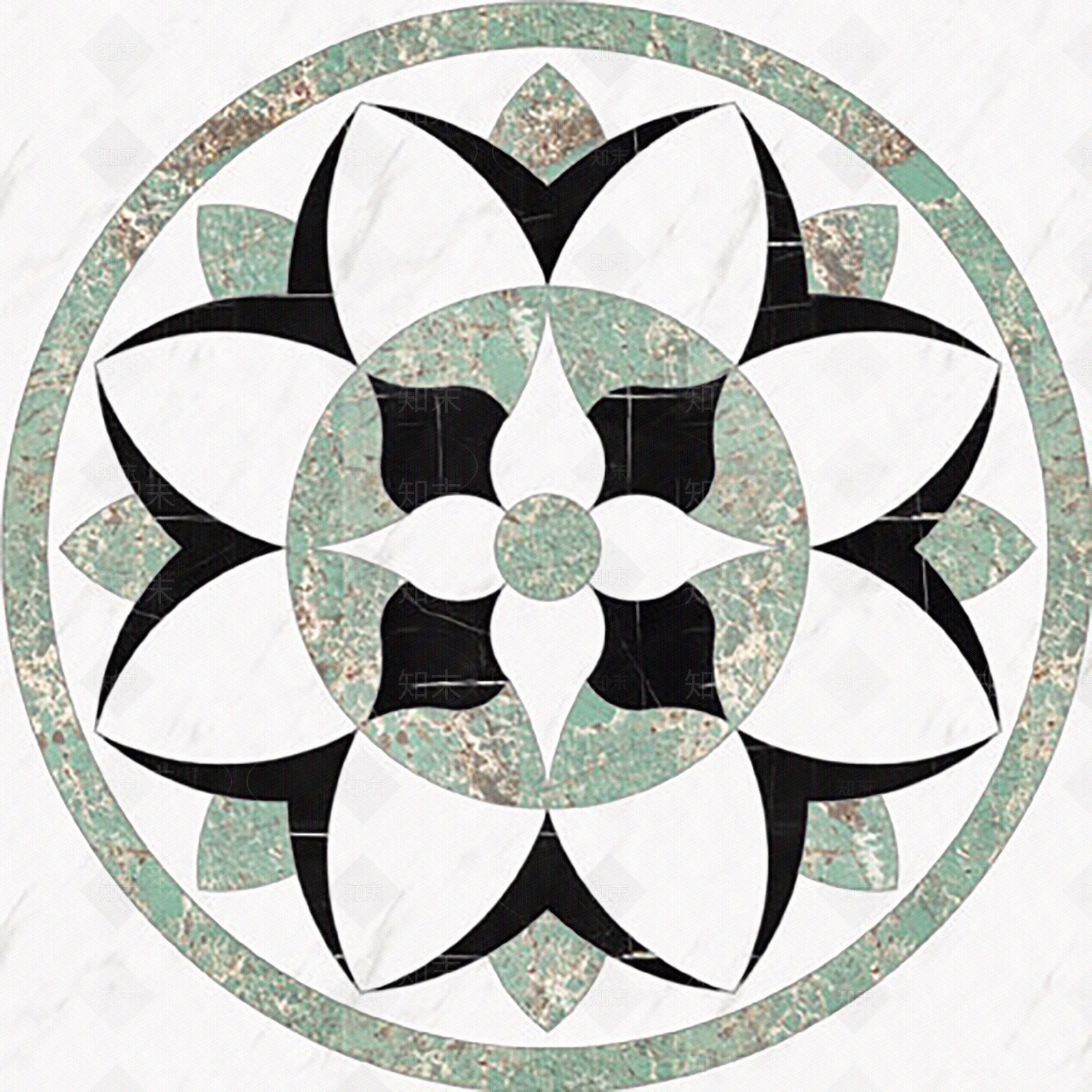 新中式欧式石材拼花贴图下载【ID:1177097919】