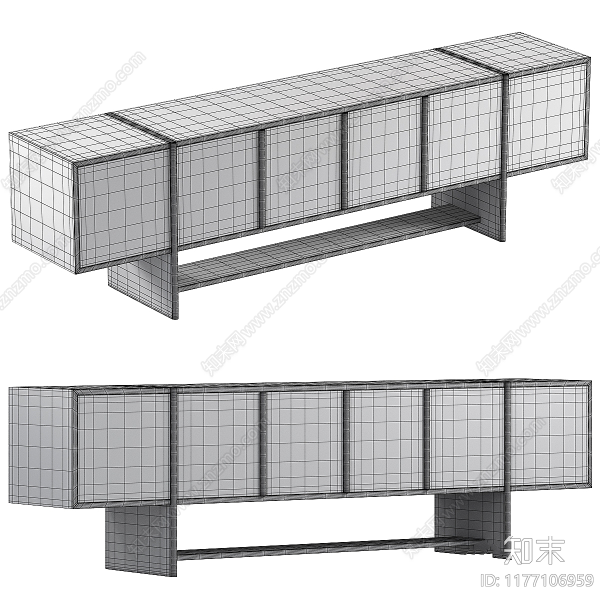 其他柜子3D模型下载【ID:1177106959】