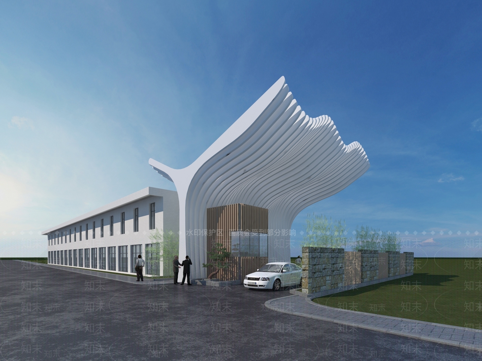 现代其他公共建筑3D模型下载【ID:1177111307】