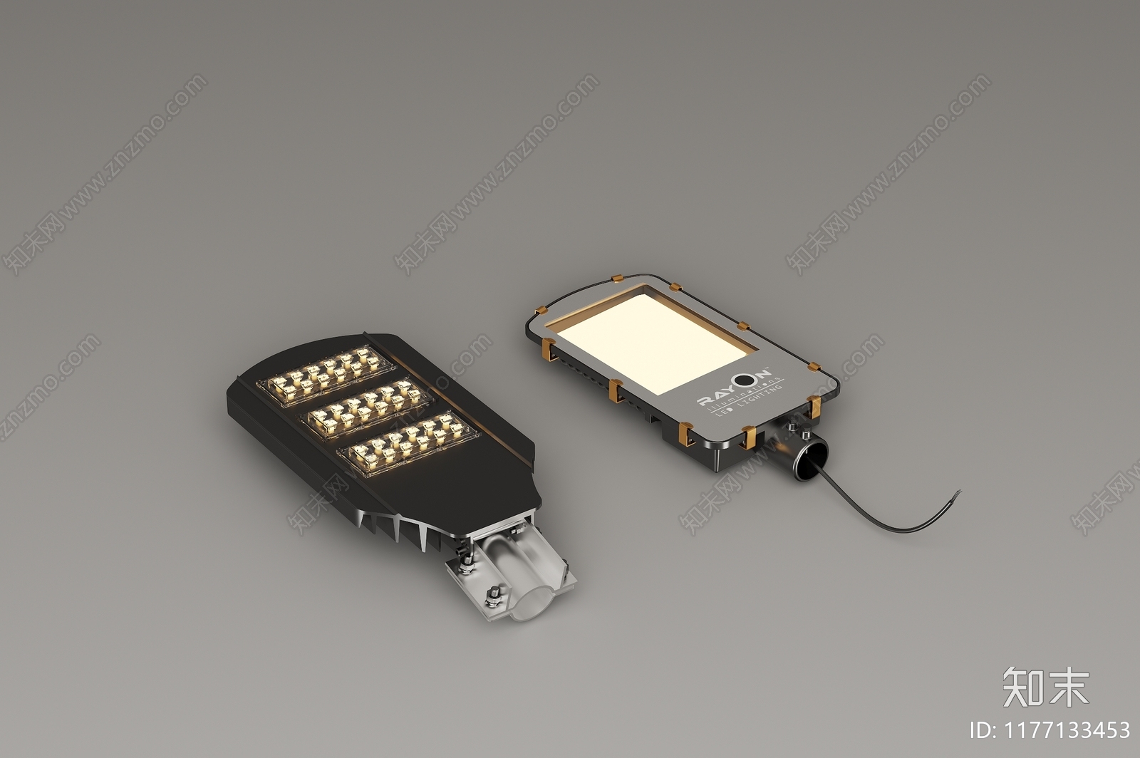 现代简约路灯3D模型下载【ID:1177133453】