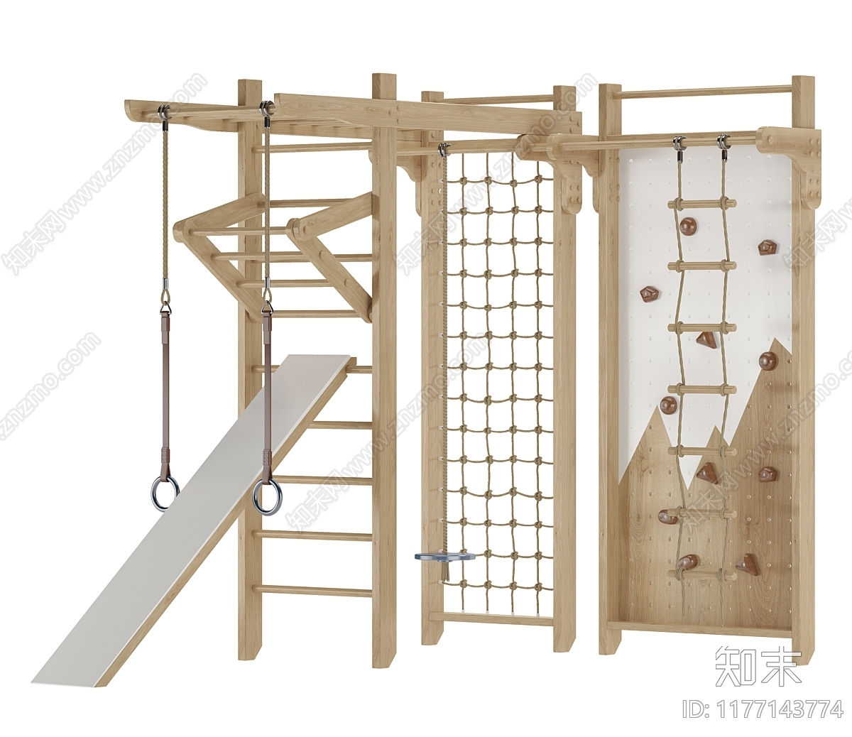 儿童器材3D模型下载【ID:1177143774】