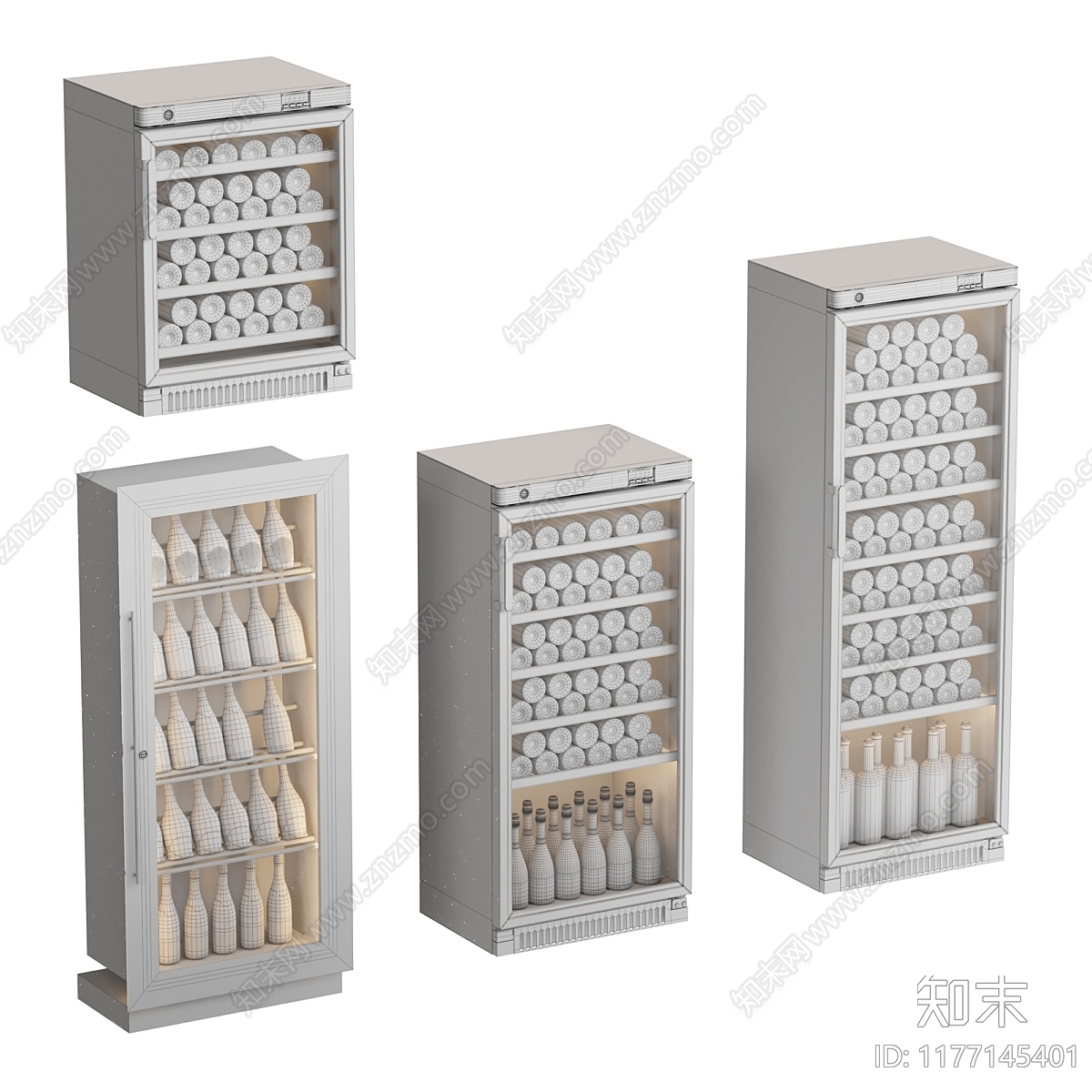 收银台3D模型下载【ID:1177145401】