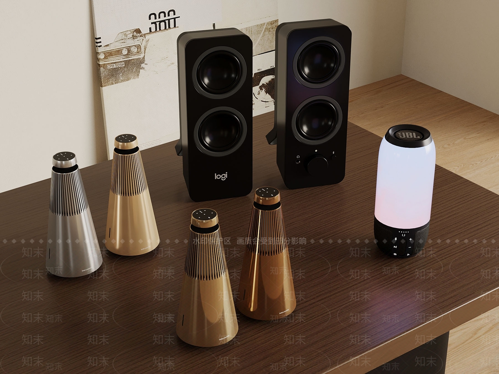 音响3D模型下载【ID:1177151055】