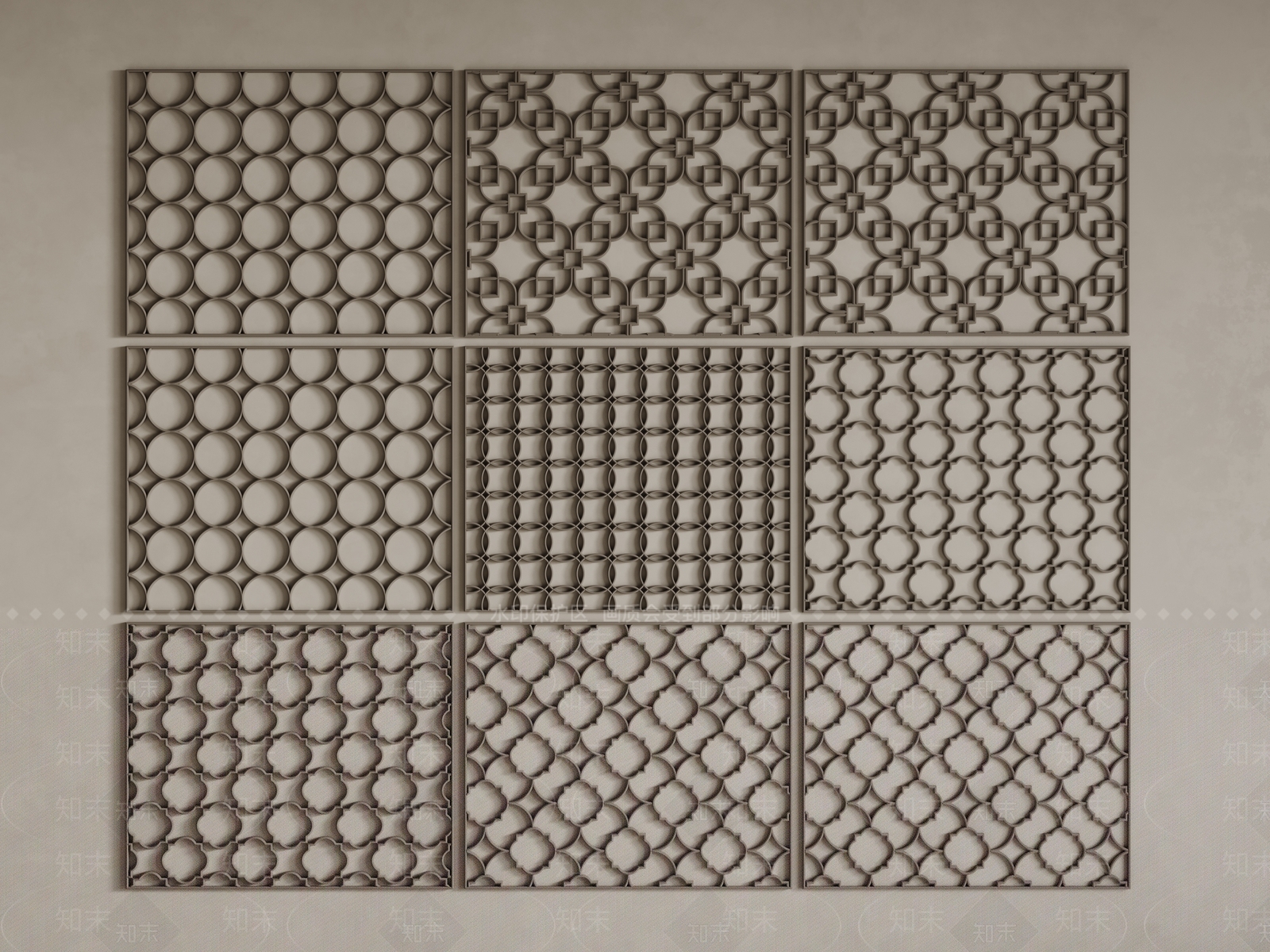 雕花3D模型下载【ID:1177155699】