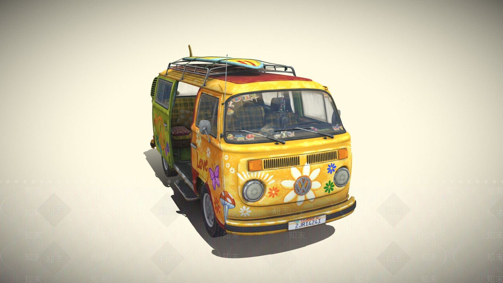 汽车3D模型下载【ID:1177158423】