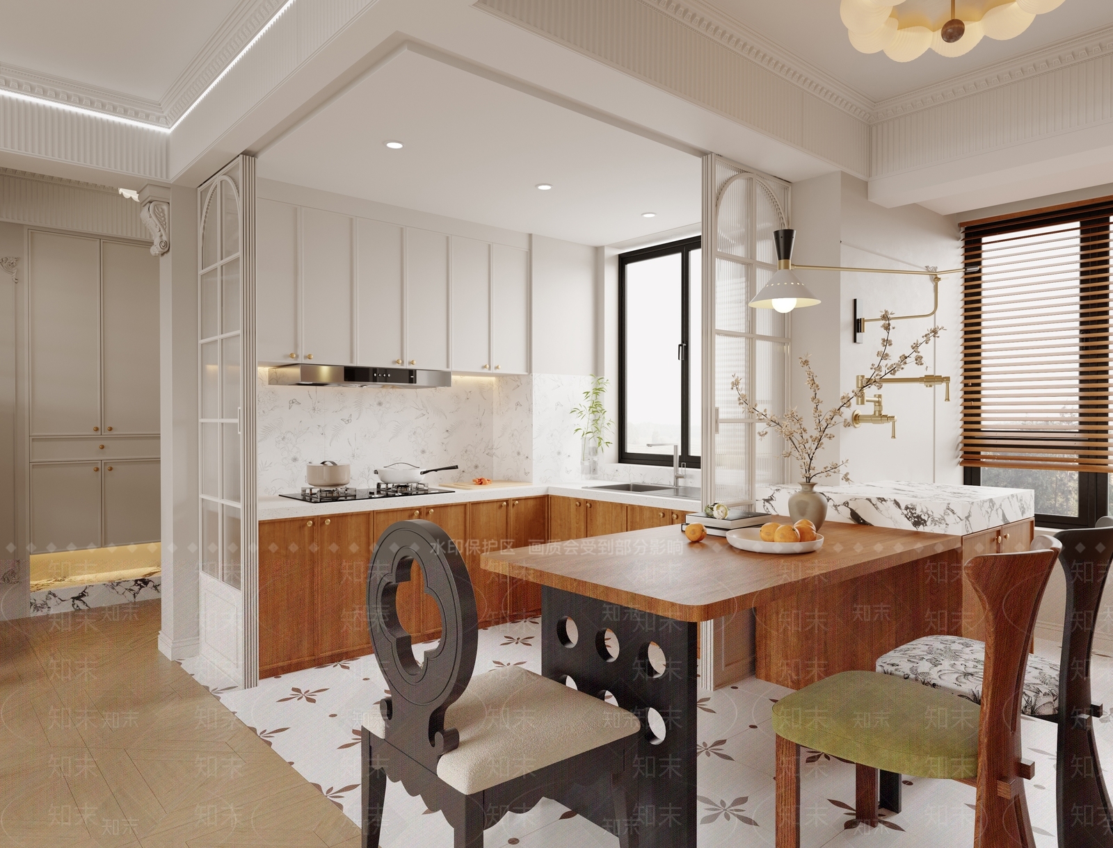 现代玄关3D模型下载【ID:1214834146】