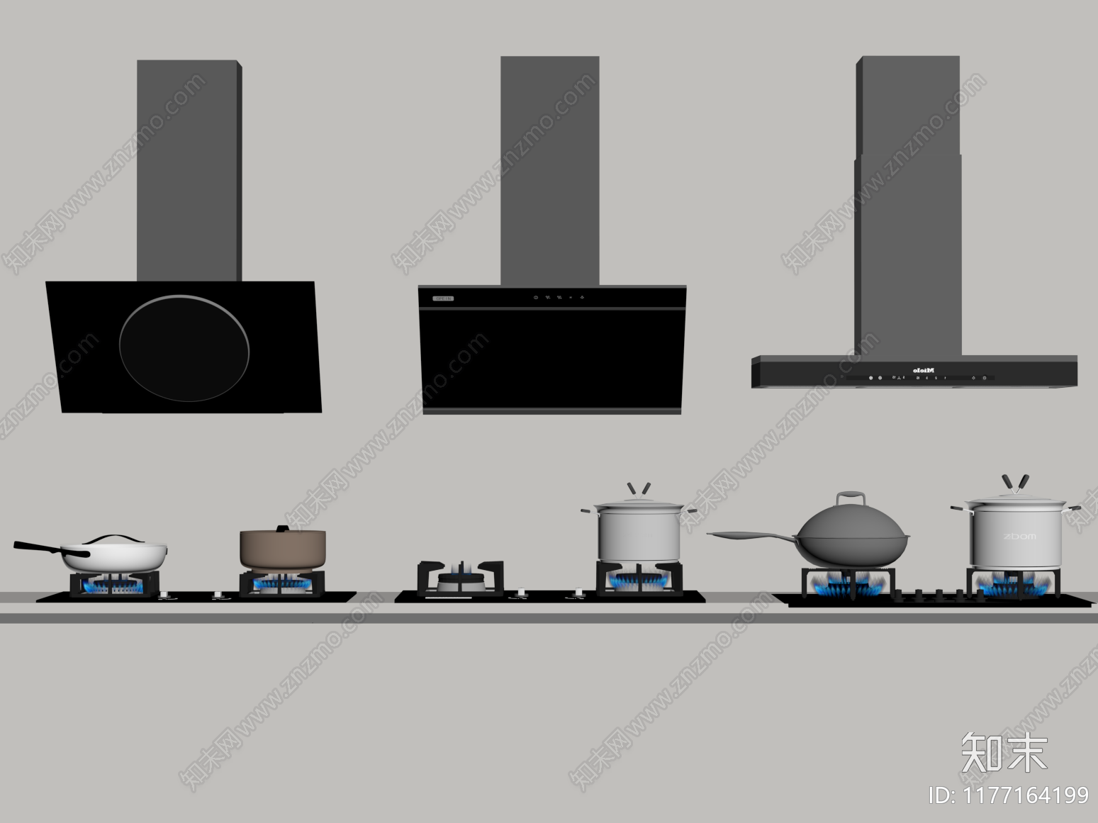 油烟机SU模型下载【ID:1177164199】