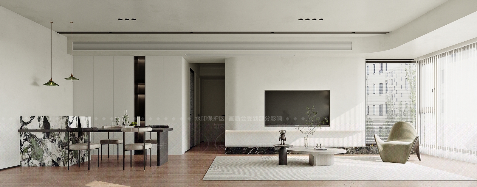 现代咖啡厅3D模型下载【ID:1214834245】