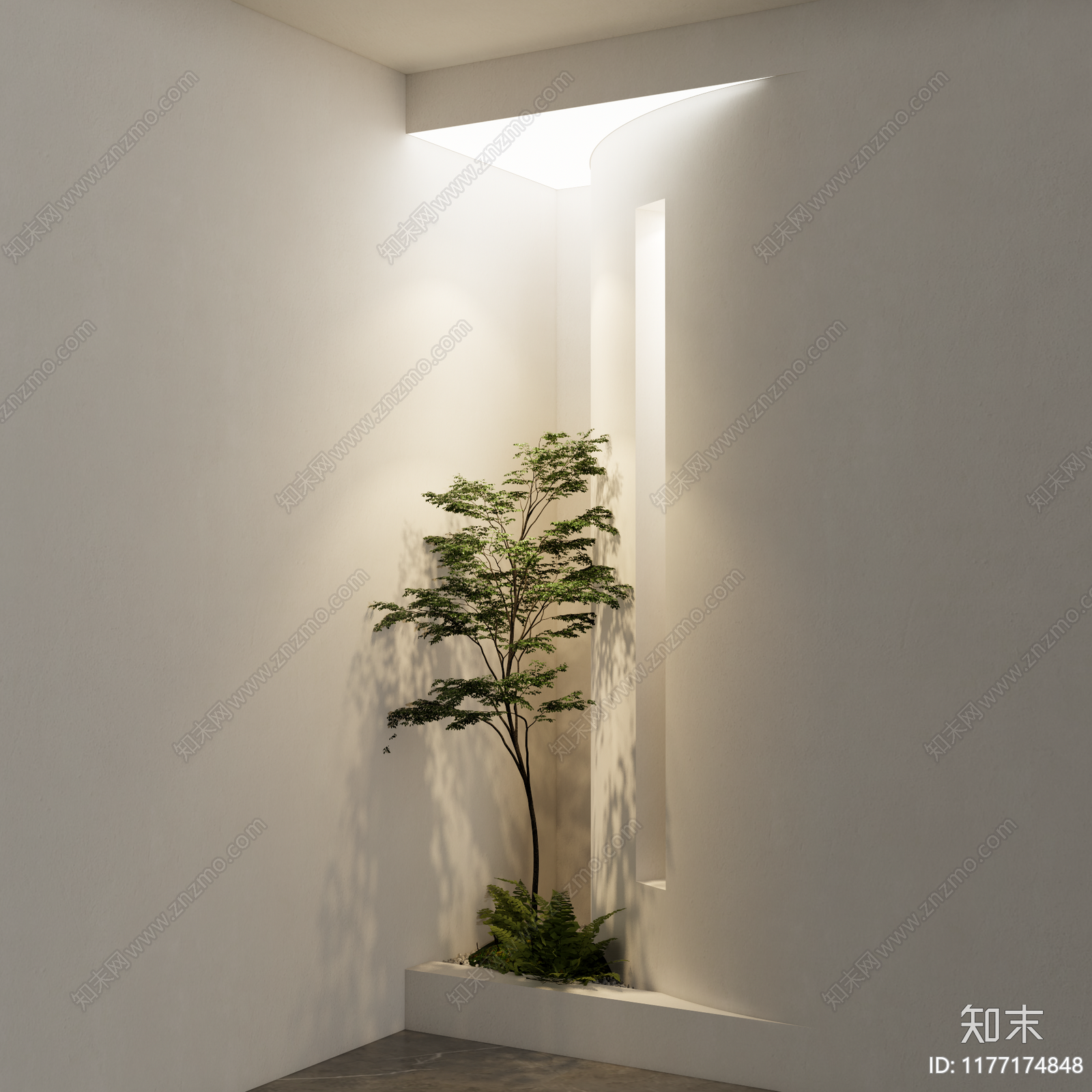 植物堆3D模型下载【ID:1177174848】