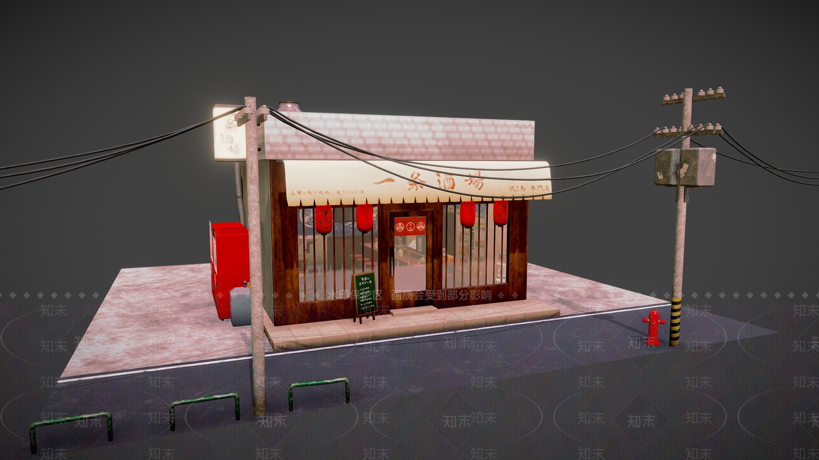 现代其他商业空间3D模型下载【ID:1177182084】