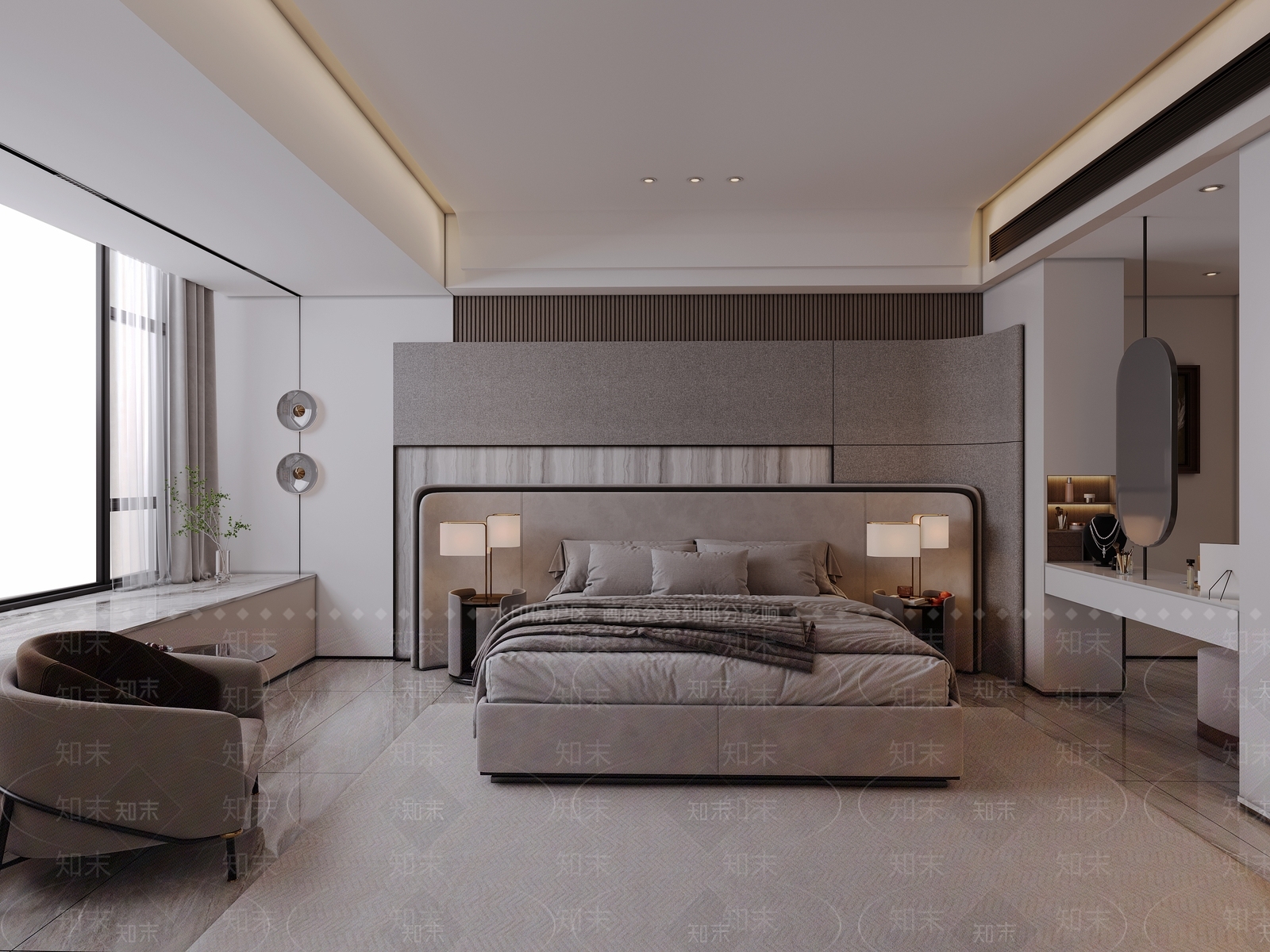 现代衣帽间3D模型下载【ID:1214834679】