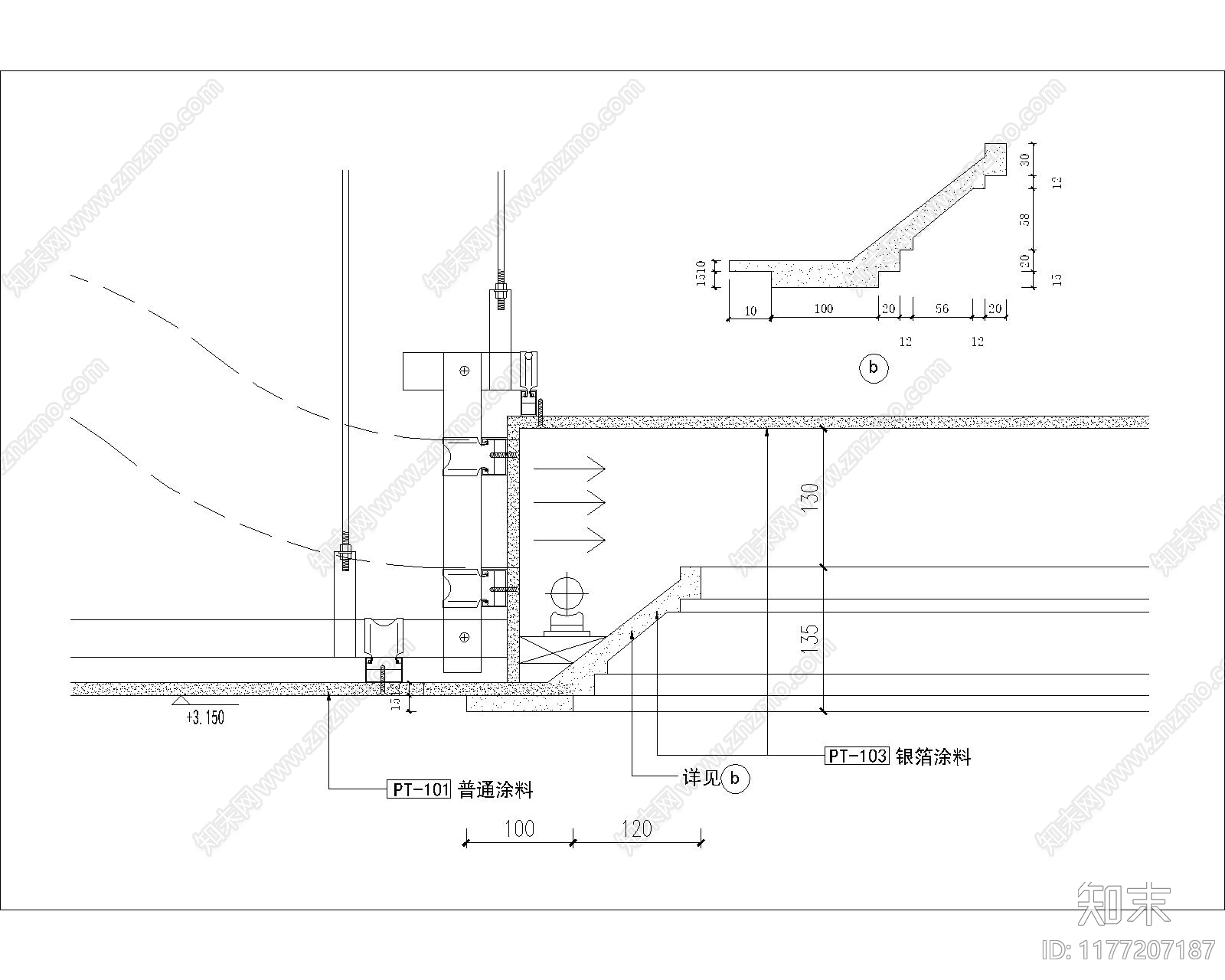 现代其他节点详图cad施工图下载【ID:1177207187】