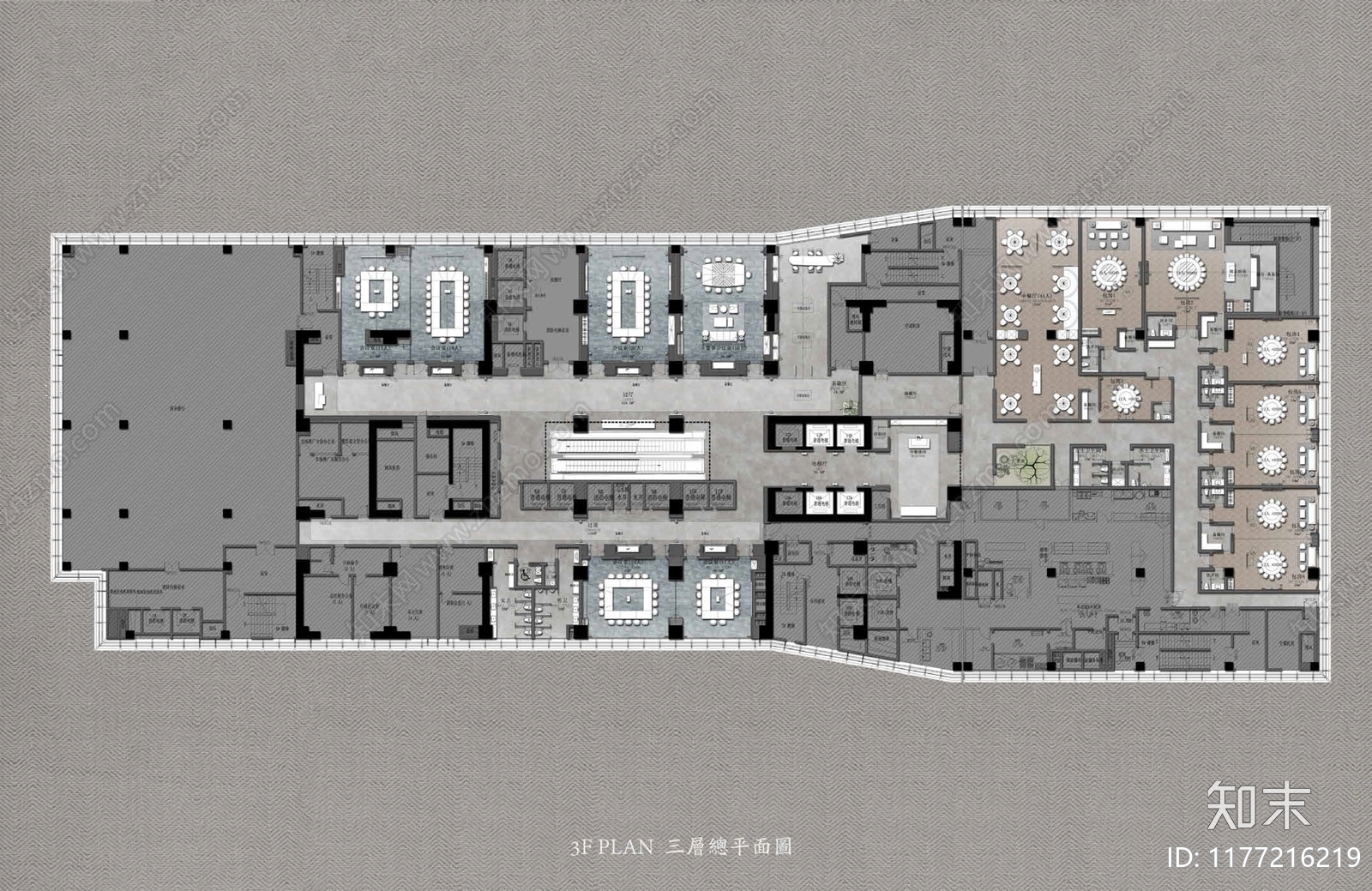 现代新中式壁纸贴图下载【ID:1177216219】