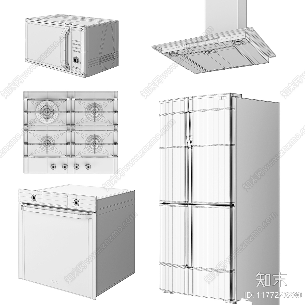 厨具3D模型下载【ID:1177226230】