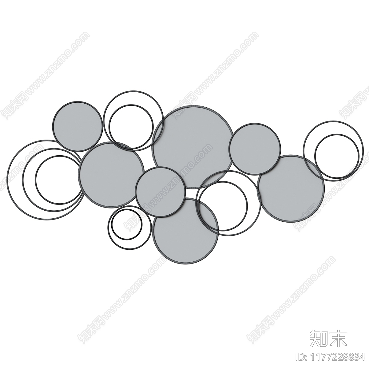 艺术装置3D模型下载【ID:1177228834】